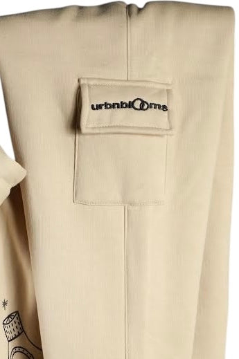 Beige Essential Sweatpants