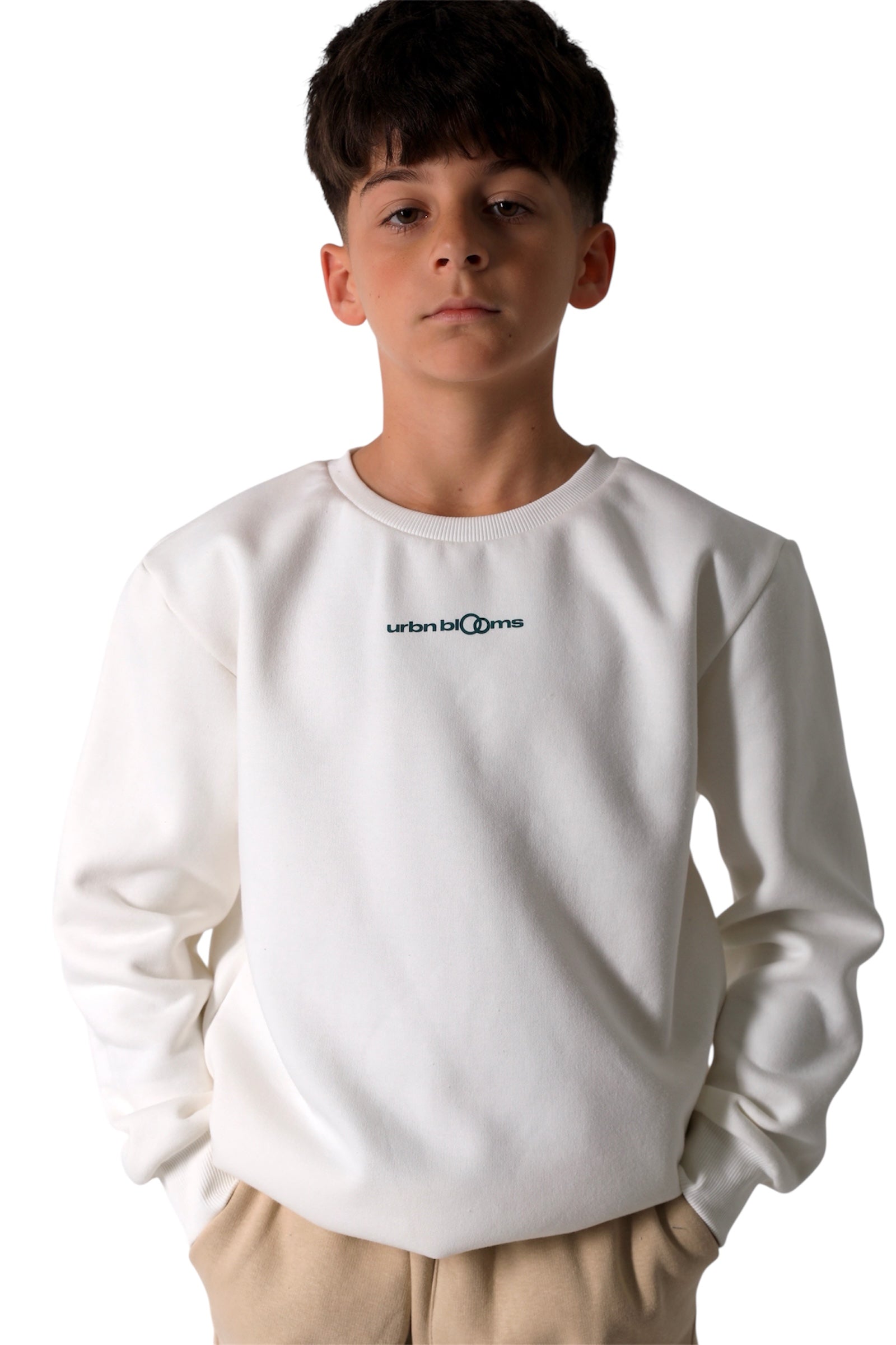 White Essential Sweatshirt