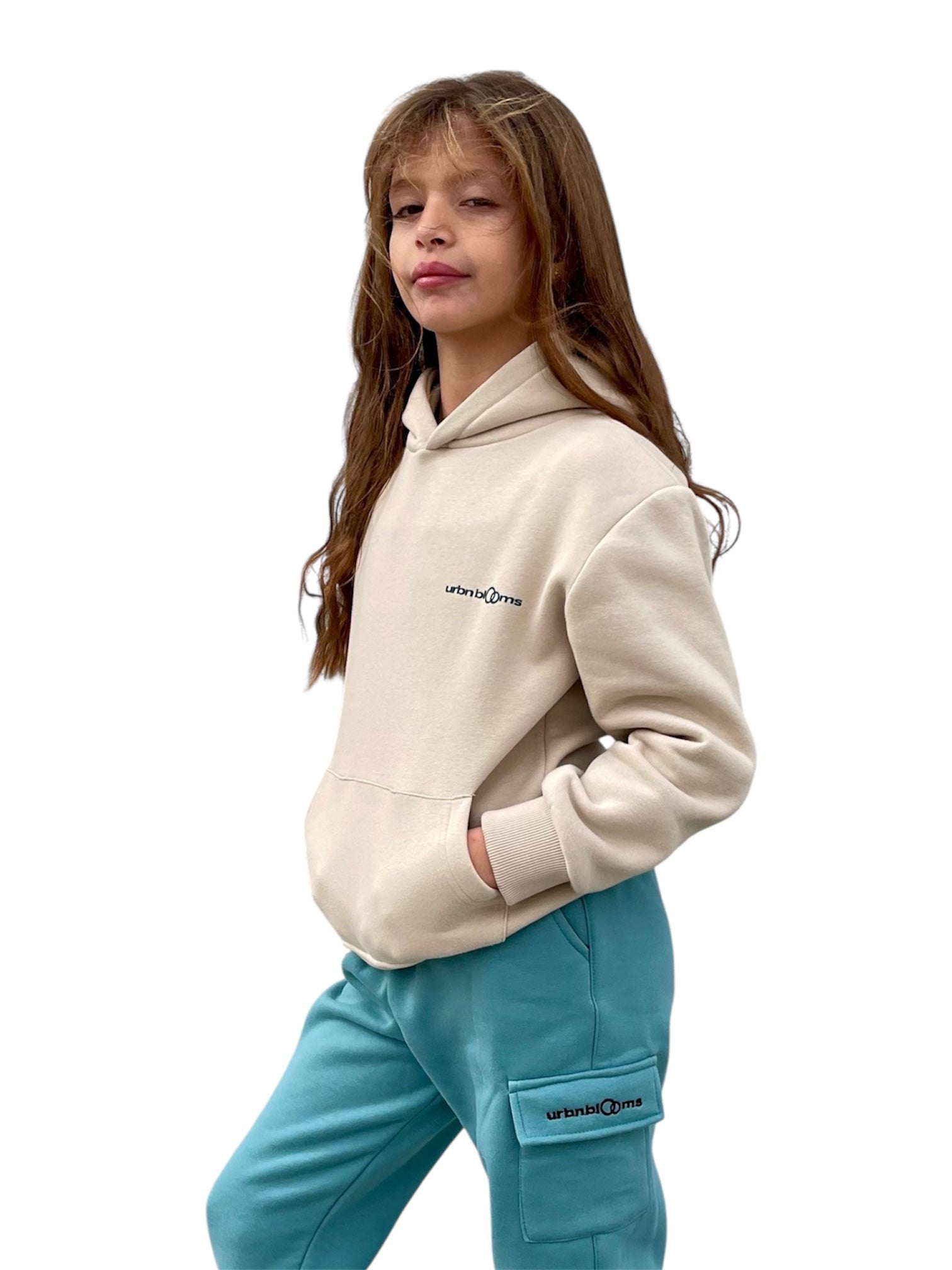Beige Essential Hoodie