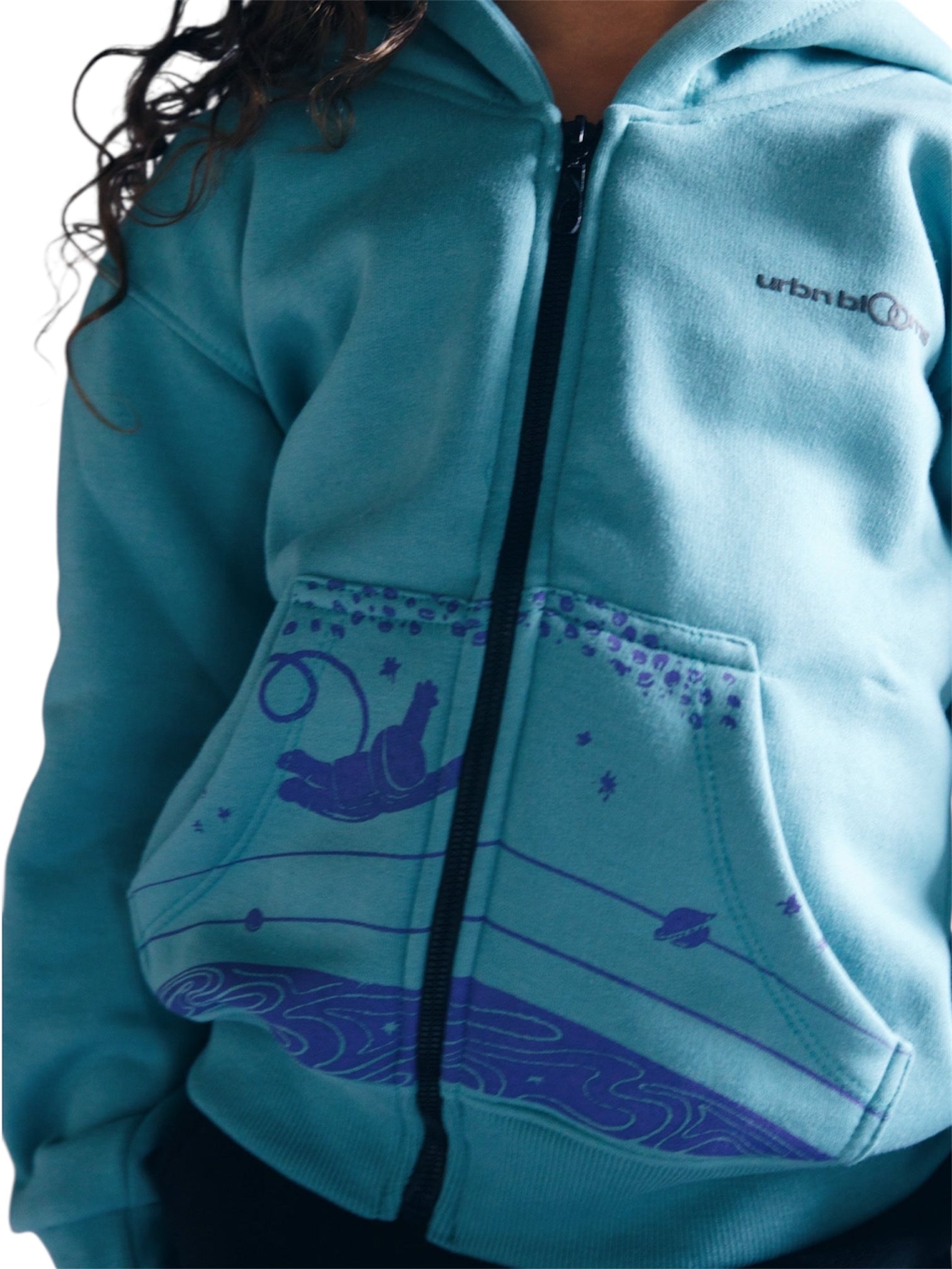 Turquoise Zipper