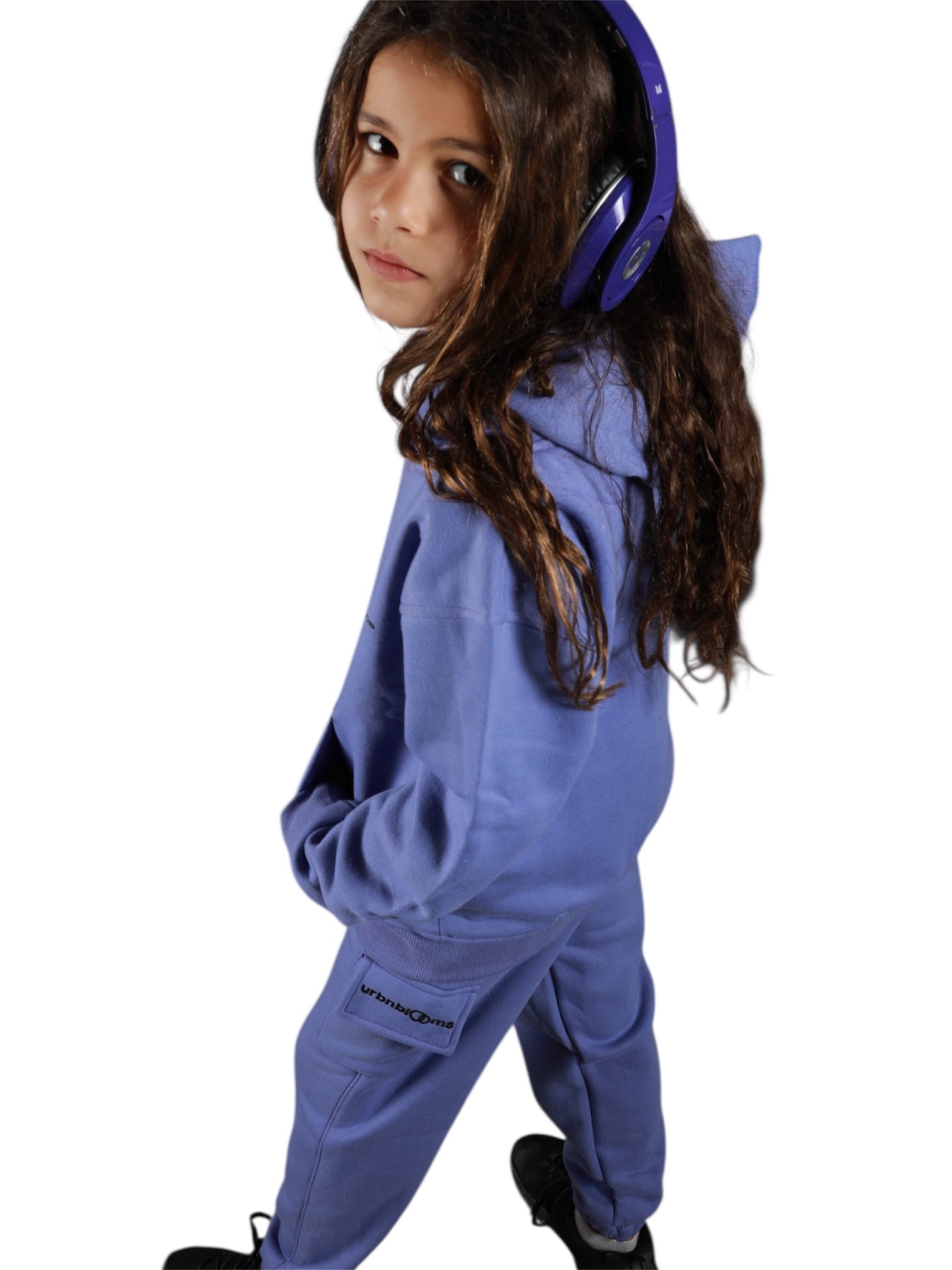 Purple Essential Sweatpants