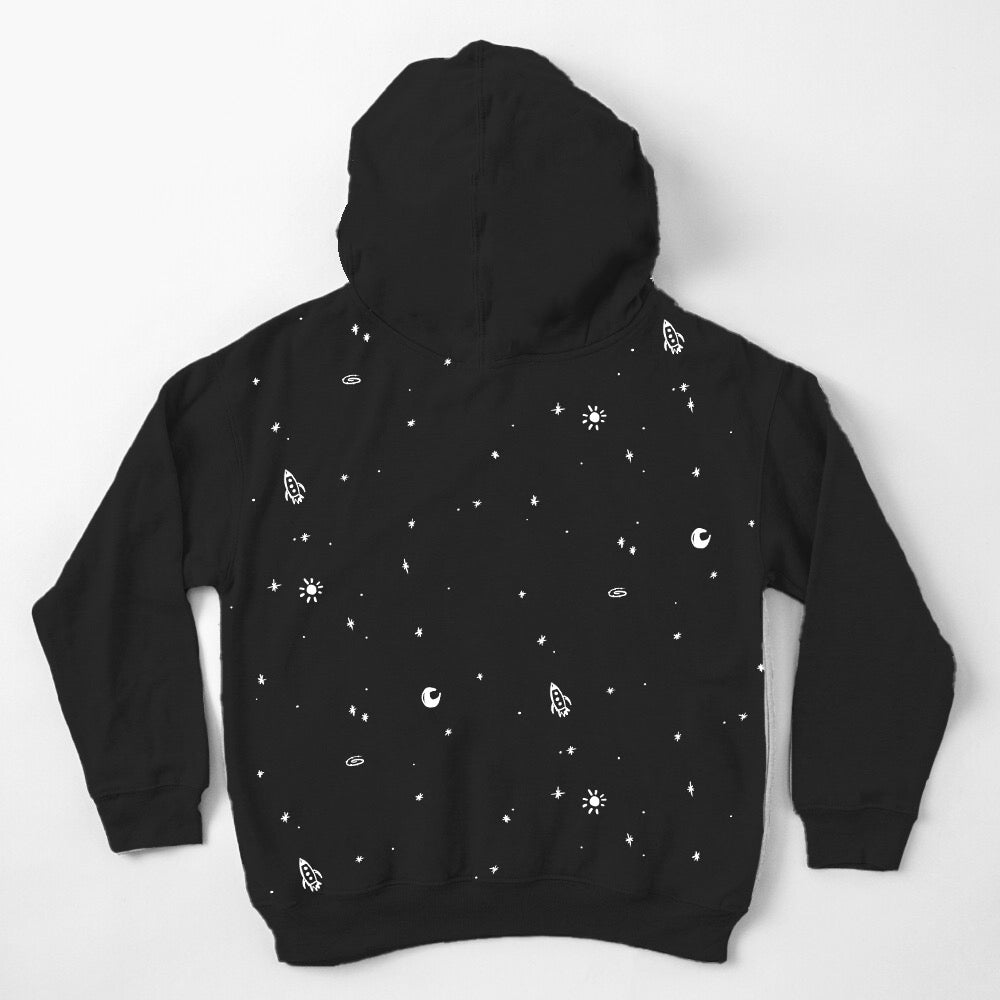 Night Sky Explorer Black Zipper