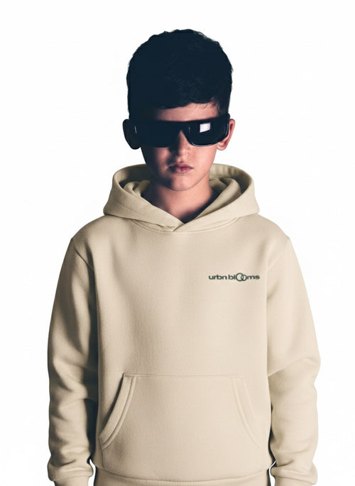 Beige Essential Hoodie