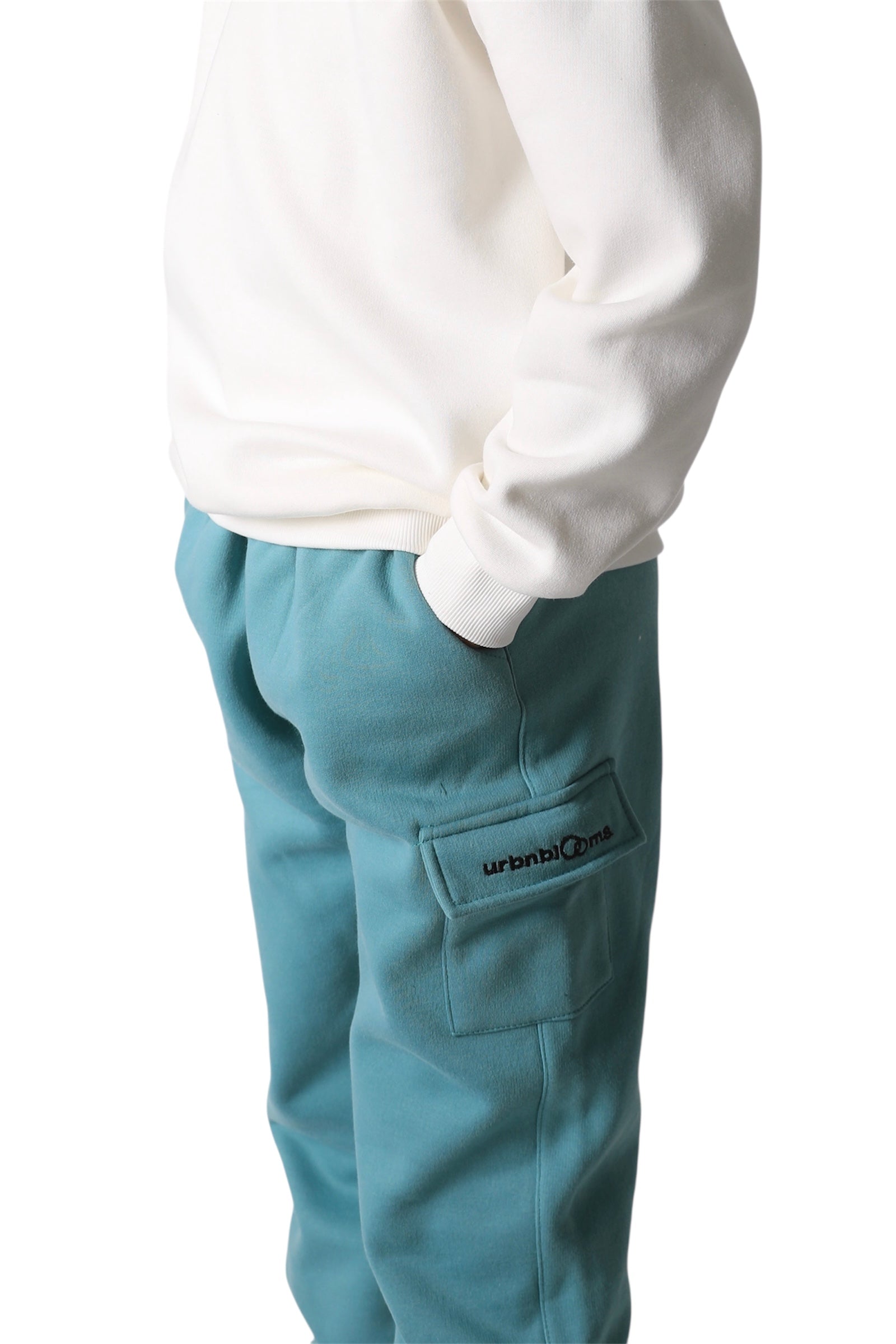 Turquoise Sweat Pants