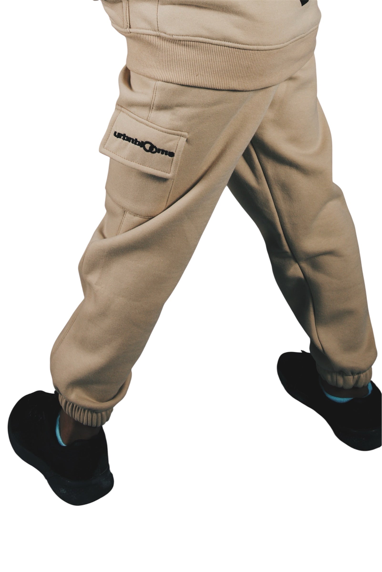 Beige Sweat Pants