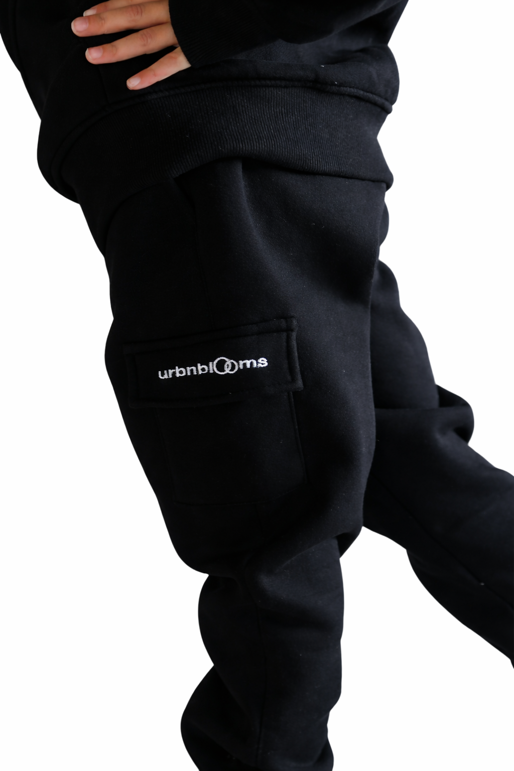 Black Essential Sweatpants