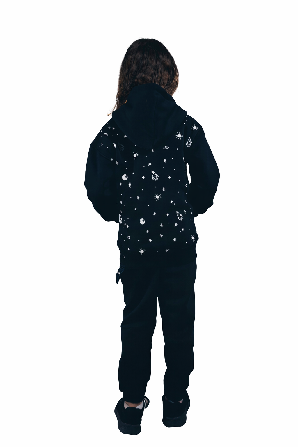 Night Sky Explorer Black Zipper